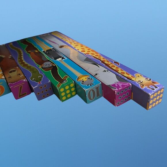 Fat Brain Toy Co Inchimals­ Learning Wooden Math Game Toy - Picture 5 of 11